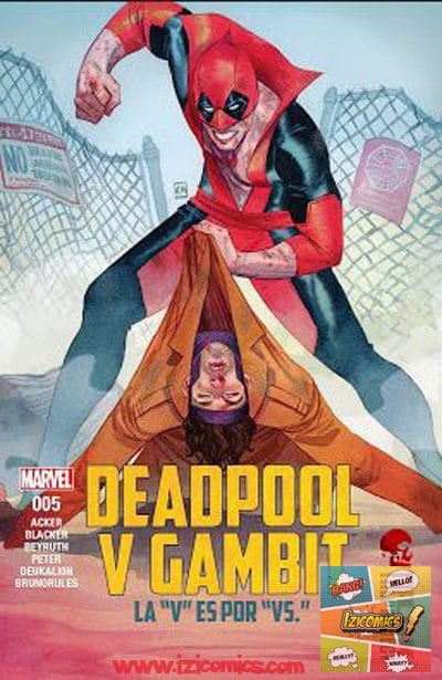 Descargar Comic Deadpool vs Gambit