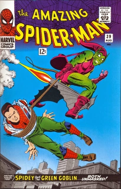 Spider-Man desenmascarado por el Duende Verde