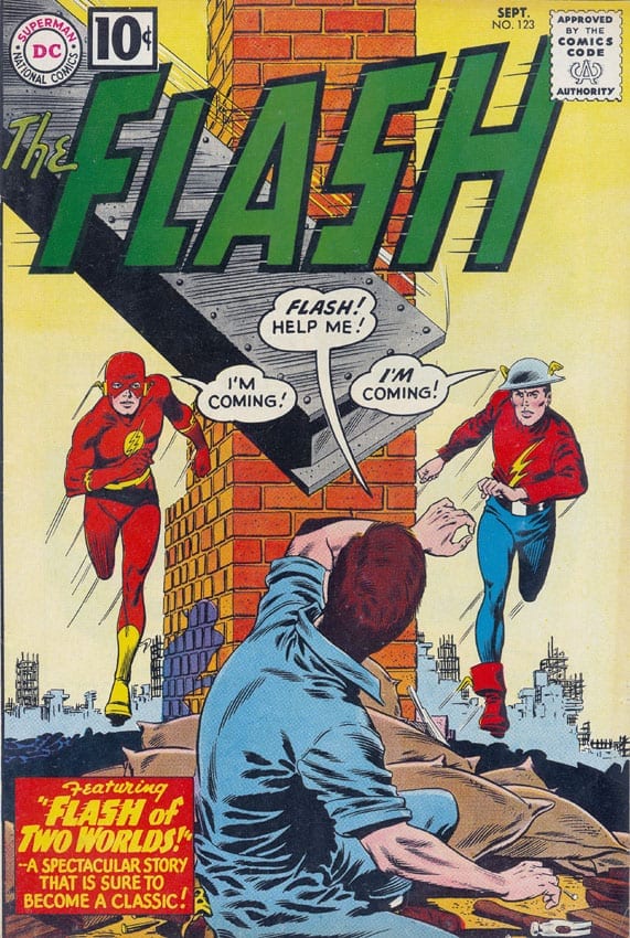 Comic El flash de dos mundos
