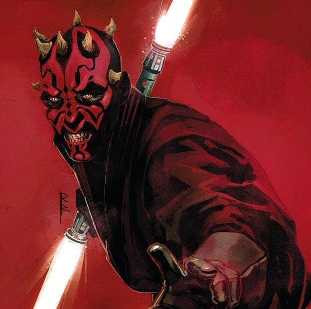 Comic Darth Maul