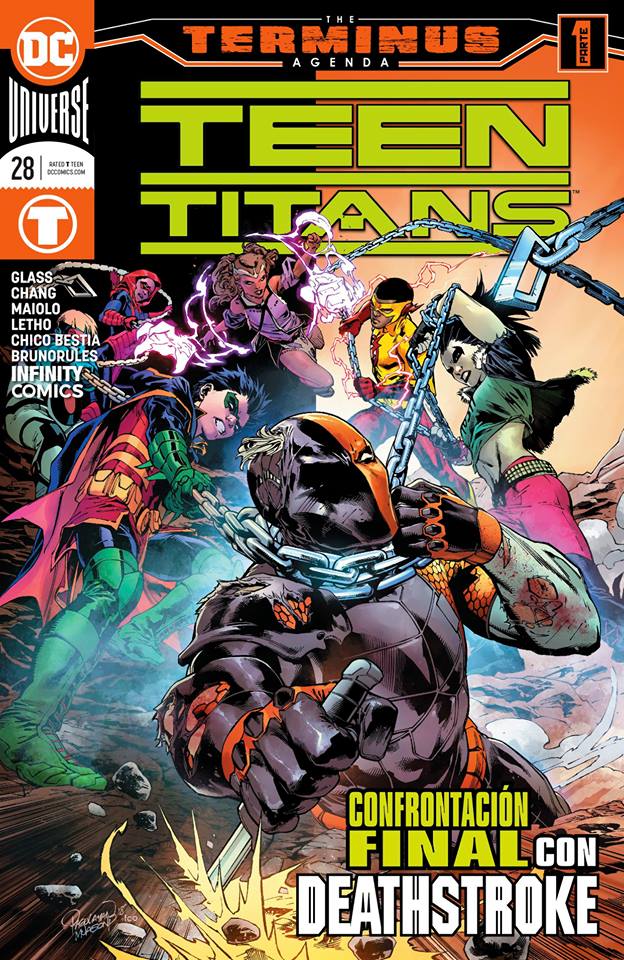 Comic Deathstroke/Teen Titans: The Terminus Agenda