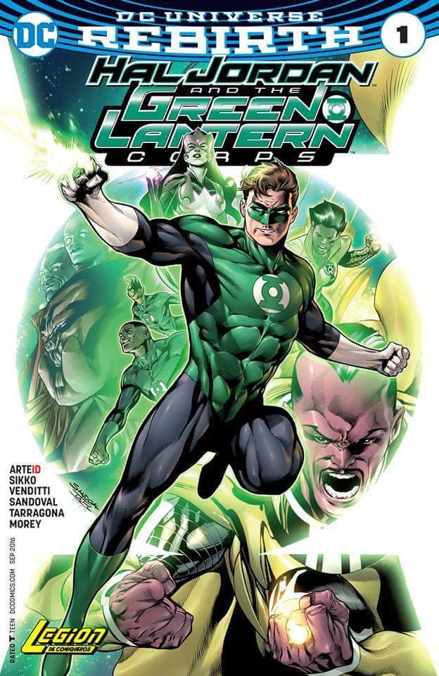 Comic Hal Jordan y los Green Lantern Corps Vol. 1