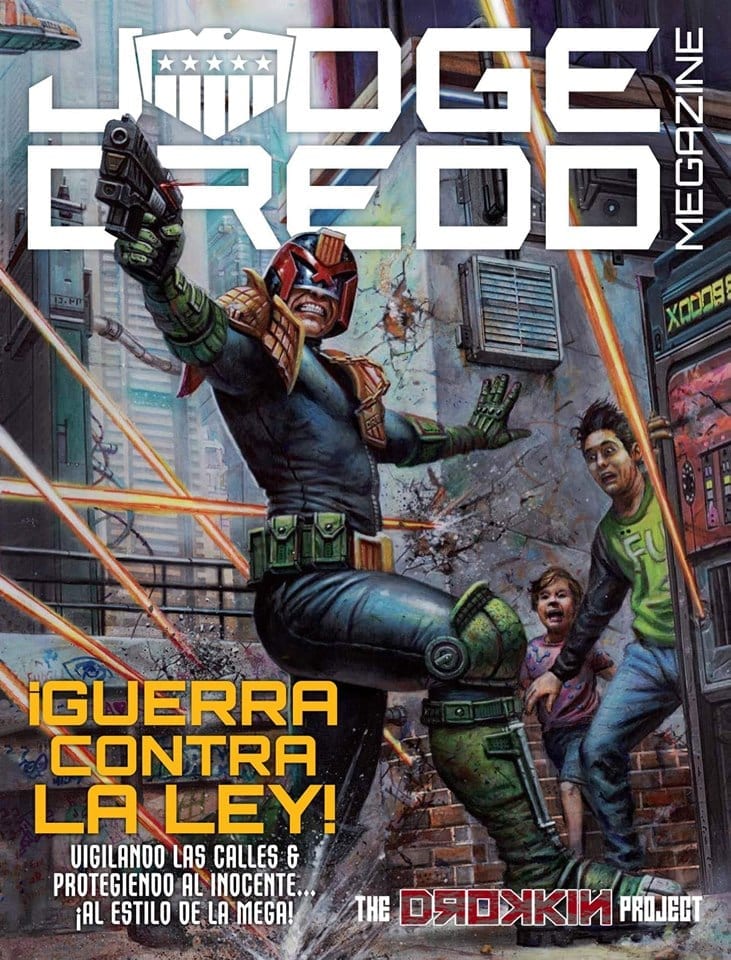 Comic Juez Dredd: Megazine
