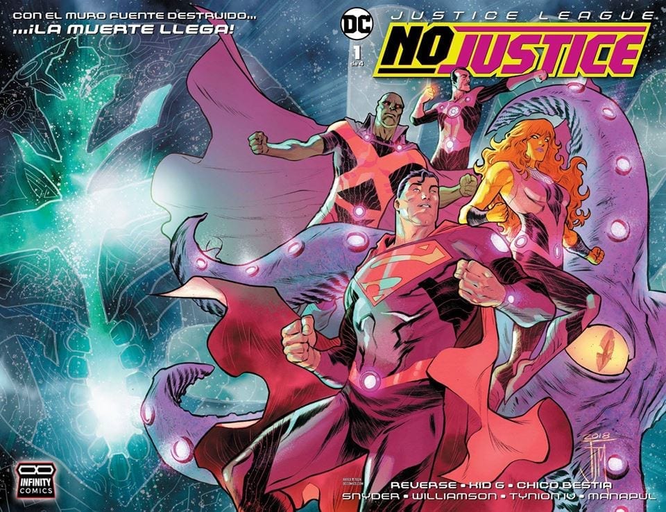 Comic Justice League NO JUSTICE