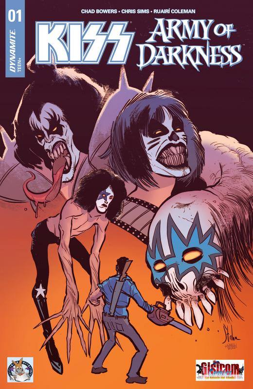 Comic KISS vs Army of Darkness