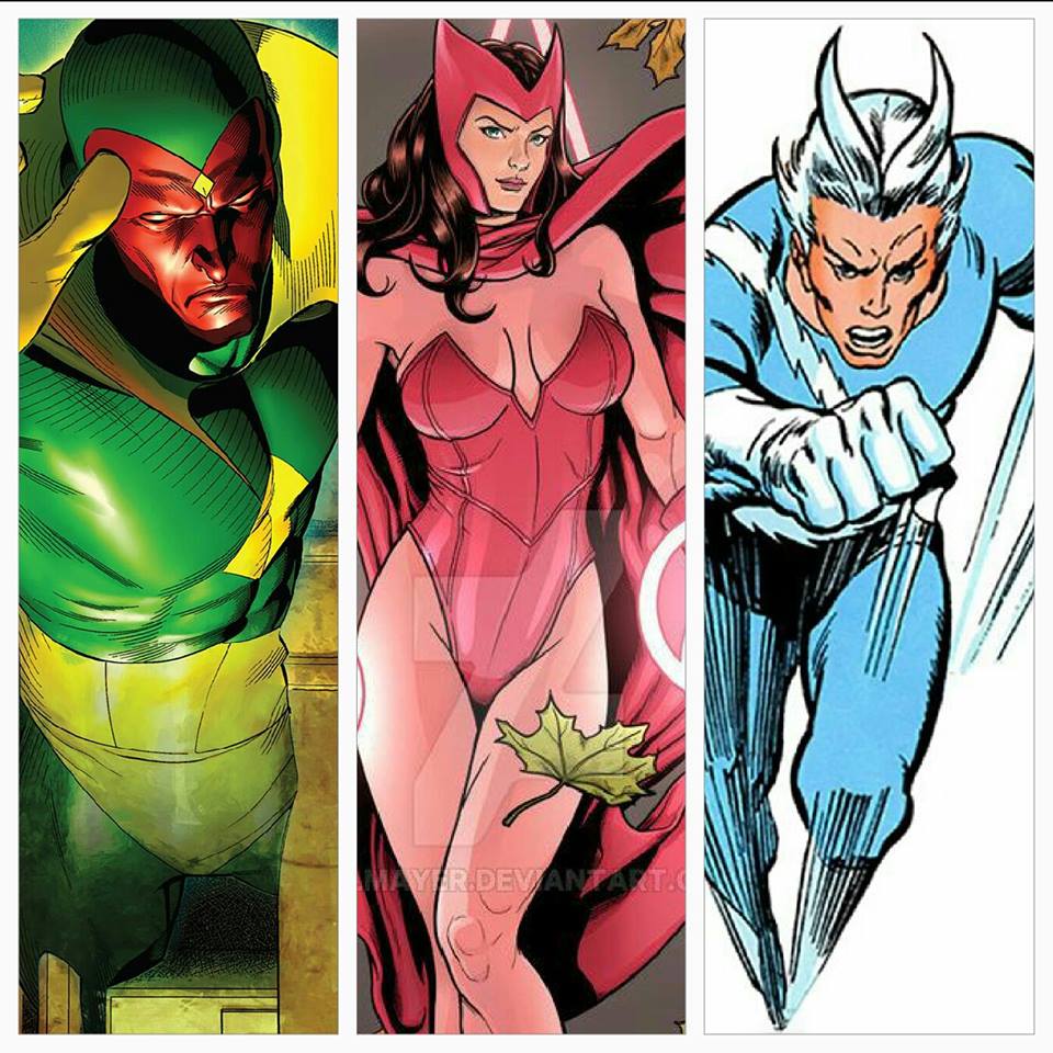 Vision/Scarlet Witch/Quicksilver Megapost