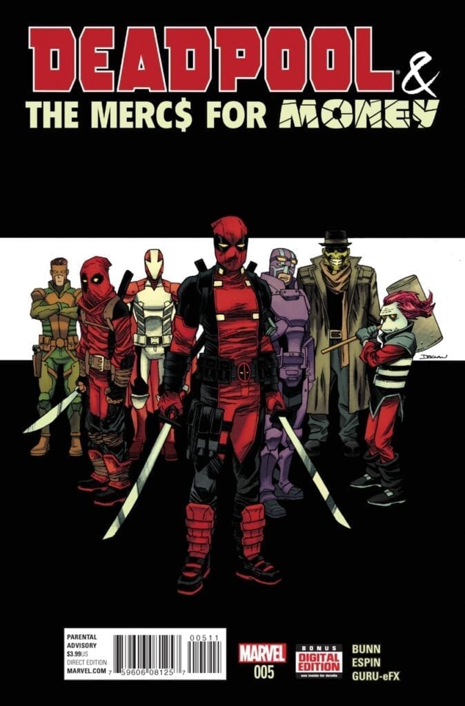 Comic completo Deadpool & The Mercs For Money Volumen 1