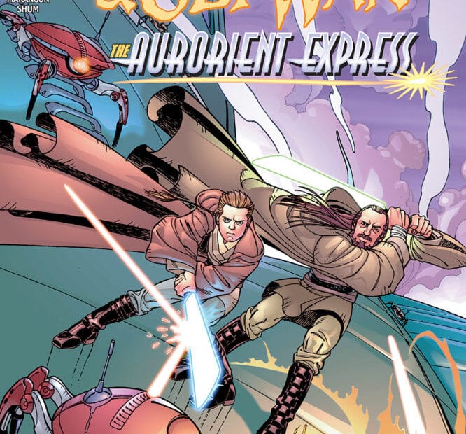 Descargar gratis Qui-Gon and Obi-Wan: The Aurorient Express (2 de 2) Comic completo Qui-Gon and Obi-Wan: The Aurorient Express