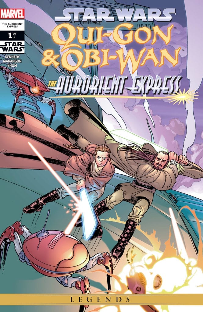 Descargar Qui Gon and Obi WanThe Aurorient Express comic