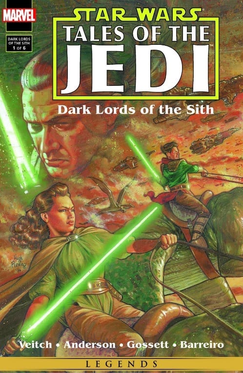 Comic completo Star Wars: Tales of the Jedi: Dark Lords of the Sith