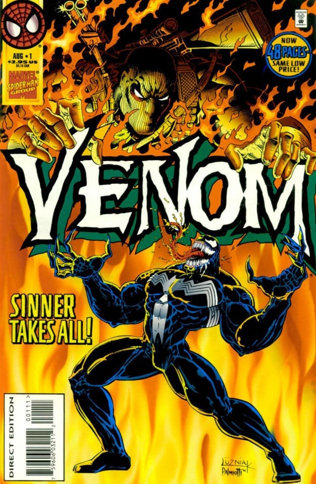 Comic completo Venom Sinner Takes All Volumen 1