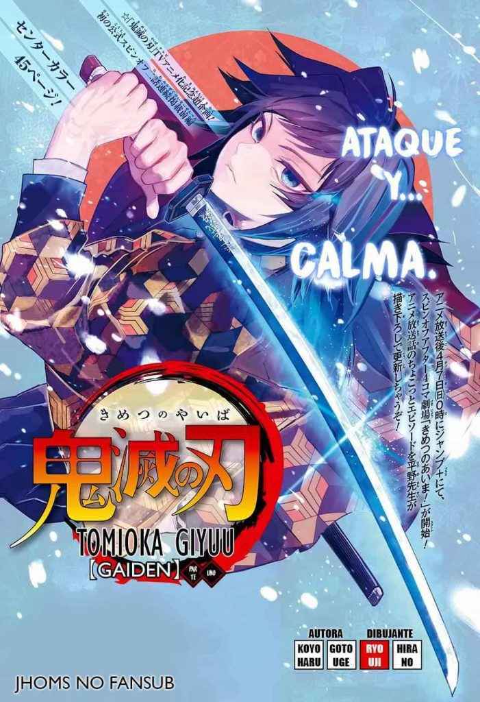Descargar Kimetsu no Yaiba Tomioka Giyuu Gaiden manga