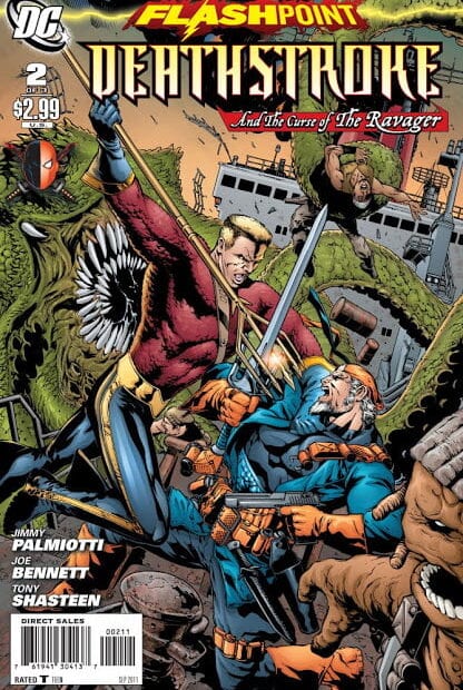 Comic completo Deathstroke The Curse Of The Ravager