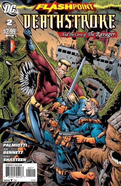 Comic completo Deathstroke The Curse Of The Ravager