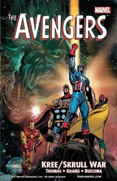 Comic completo The Avengers Kree Skull War