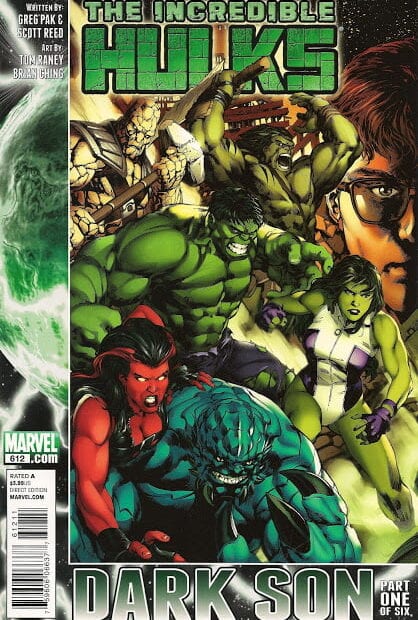 Comic completo The Incredible Hulks: Dark Son