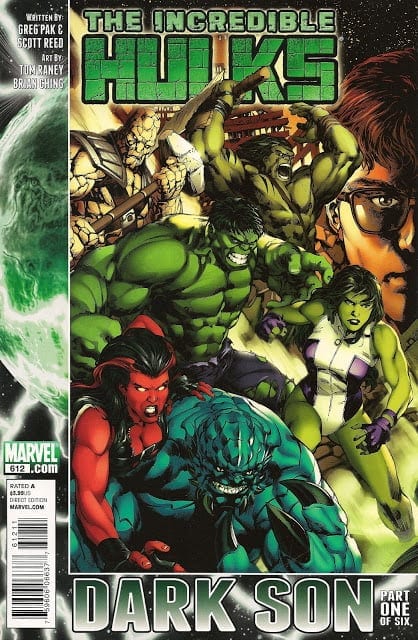 Descargar The Incredible Hulks Dark Son comic