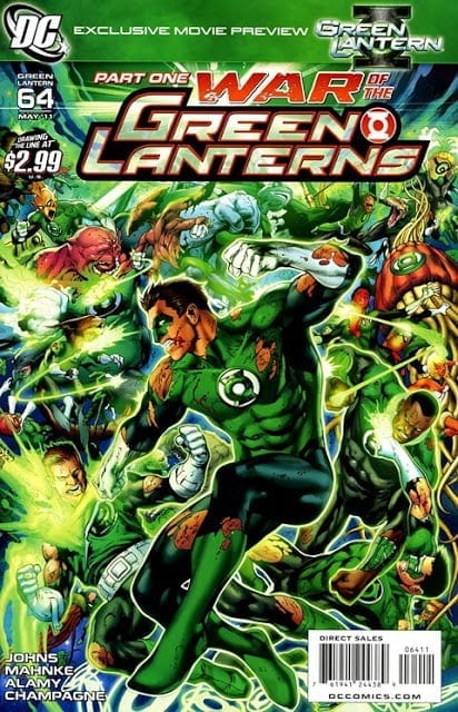 Comic completo War Of The Green Lanterns