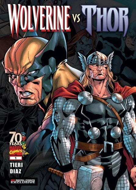 Comic completo Wolverine Vs Thor