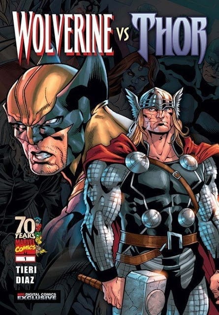 Comic completo Wolverine Vs Thor