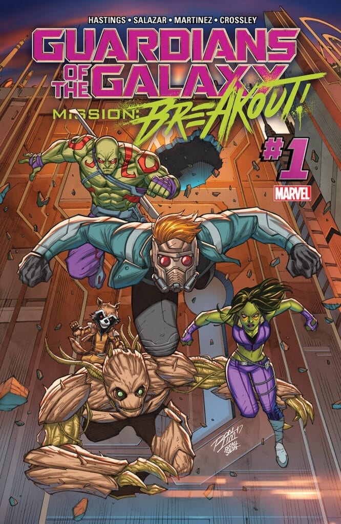 Comic completo Guardians of the galaxy - mission breakout