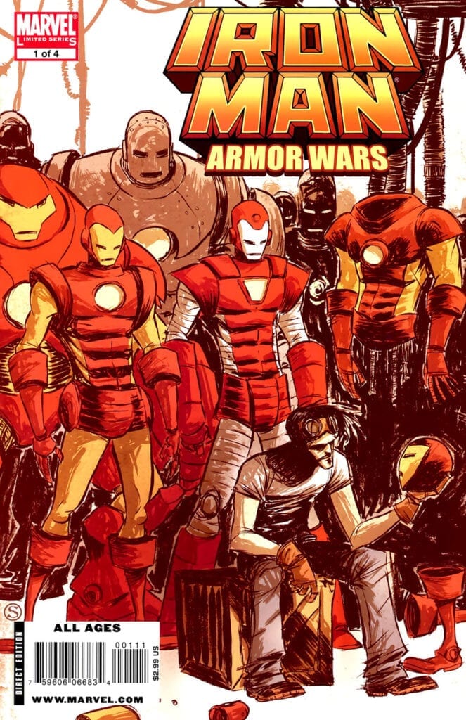 Comic completo Iron man Armor wars