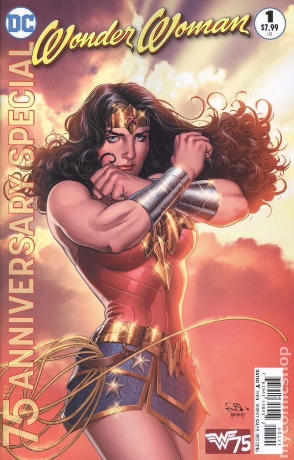 Descargar Wonder Woman 75th Anniversary comic