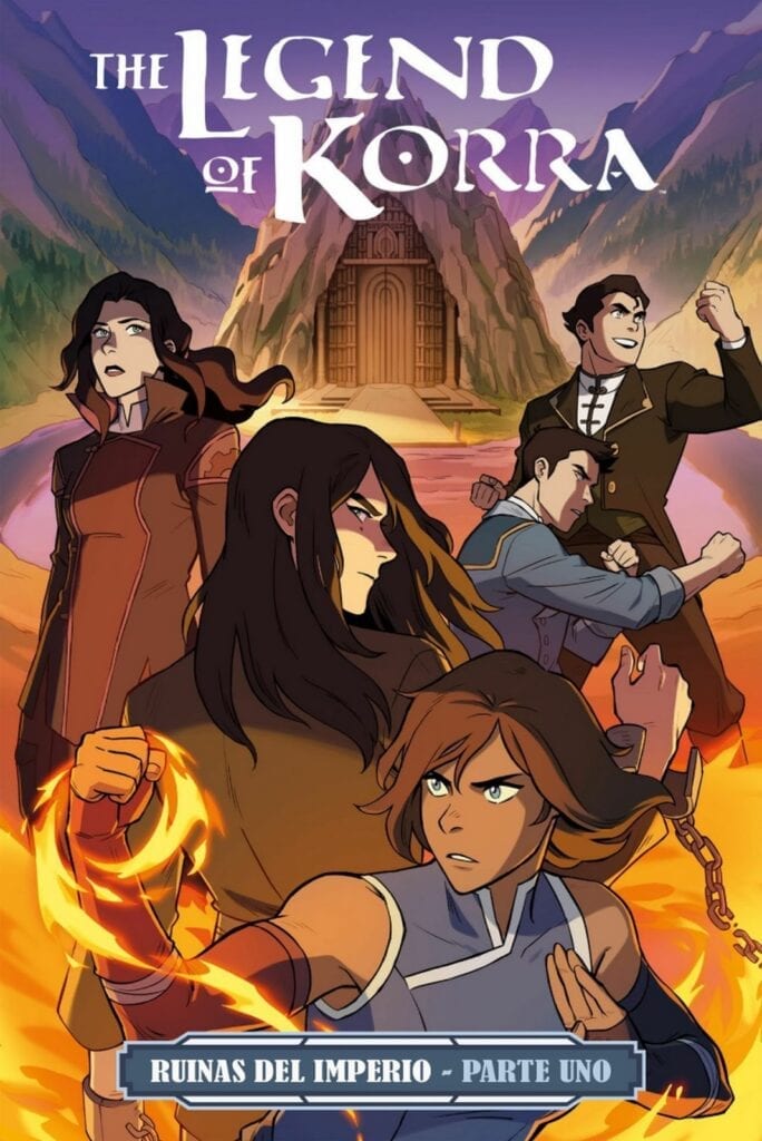 Comic completo LA LEYENDA DE KORRA: RUINAS DEL IMPERIO