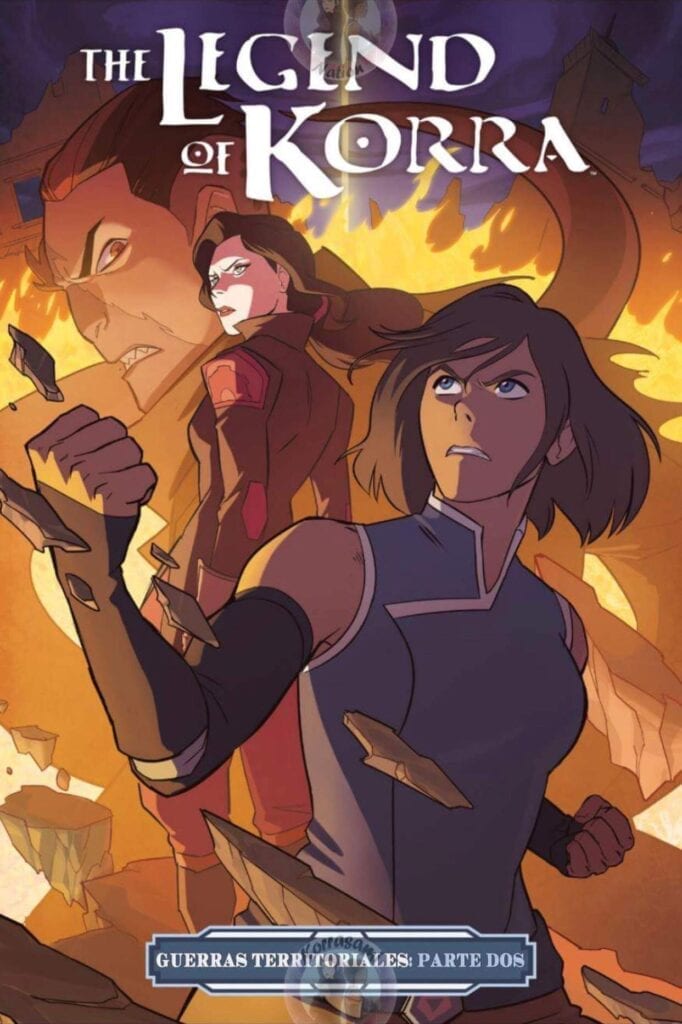 Descargar La Leyenda de Korra Guerras Territoriales comic