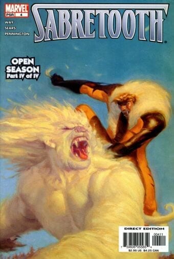 Comic completo Sabretooth: Open Season