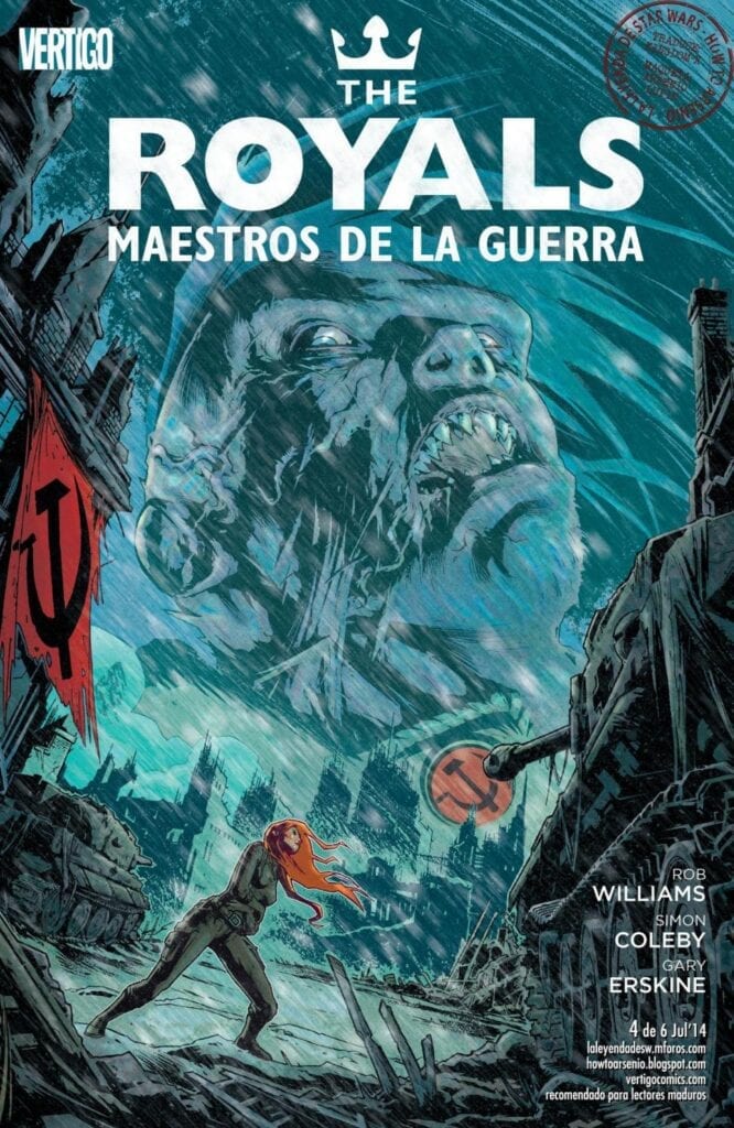 Comic completo The Royals - Maestros de la Guerra