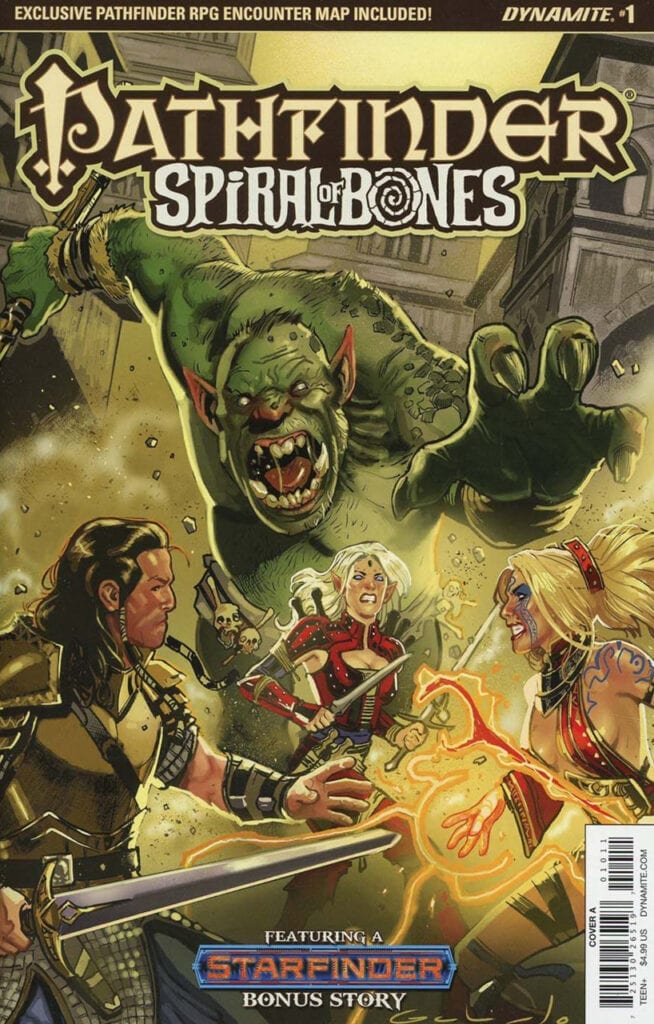Comic completo Pathfinder: Spiral of Bones