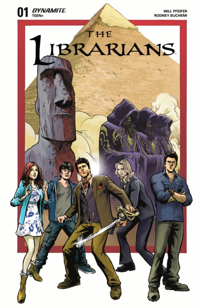 Comic completo The Librarians