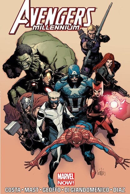 Comic completo Avengers Millennium