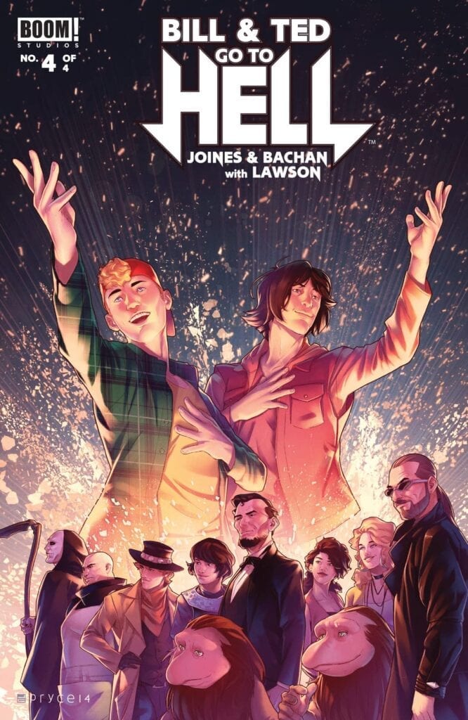 Comic completo Bill and Ted go to hell
