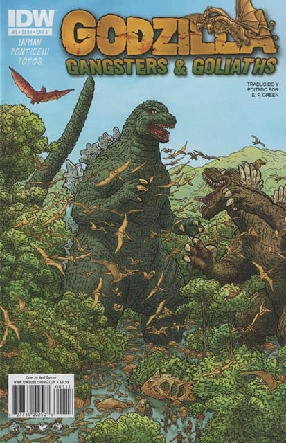 Comic completo Godzilla Gangsters and Goliaths