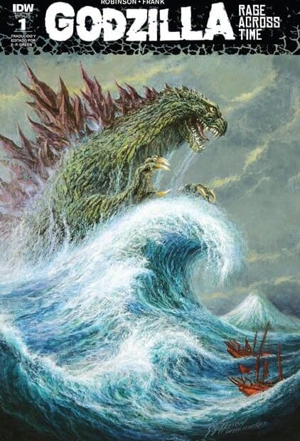 Comic completo Godzilla Rage Across Time