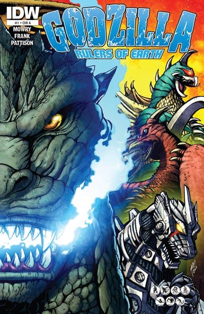 Descargar Godzilla Rulers Of Earth comic