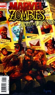 Comic completo Marvel Zombies / Army of Darkness