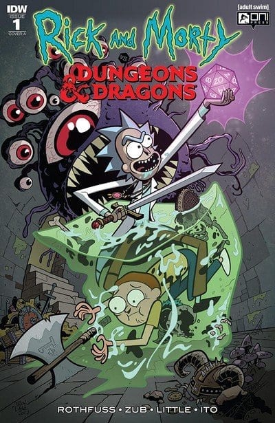 Descargar Rick Morty vs Dungeons Dragons comic