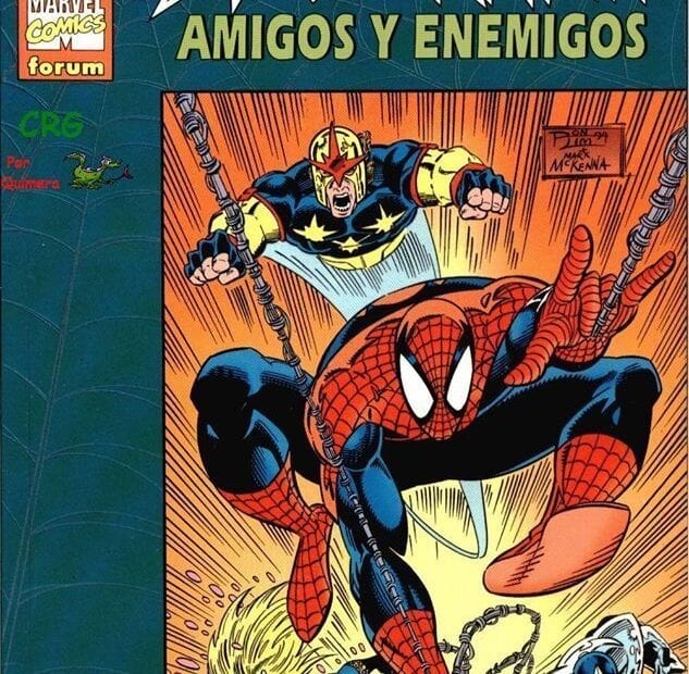 Comic completo Spider Man: Amigo y enemigo