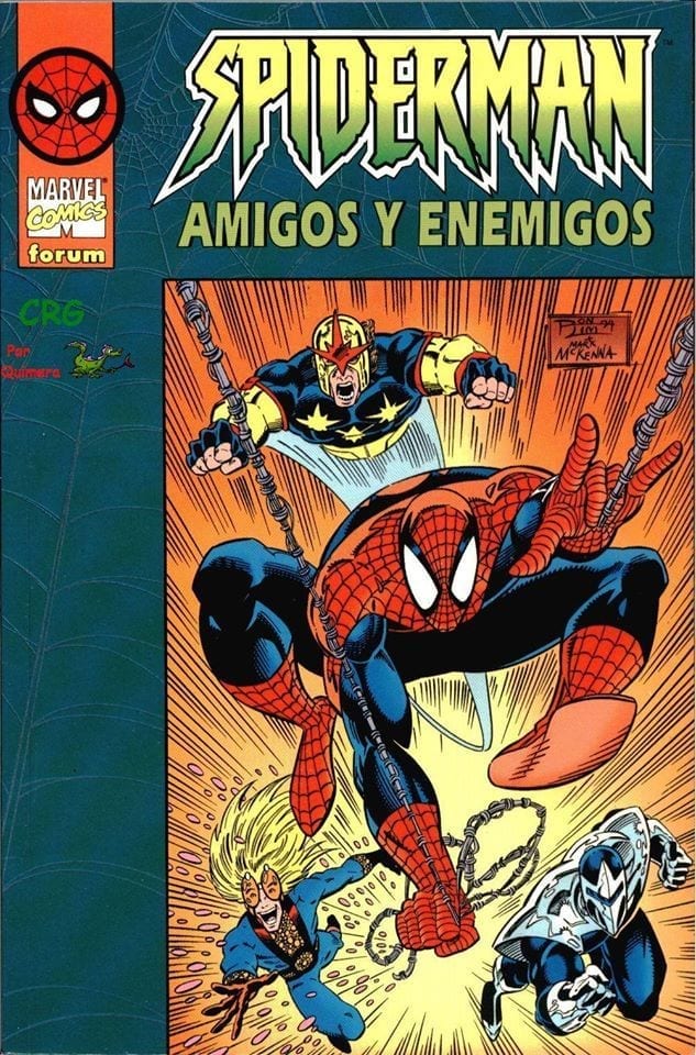 Comic completo Spider Man: Amigo y enemigo