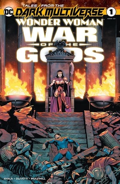 Descargar Tales from the Dark Multiverse Wonder Woman War of the Gods comic