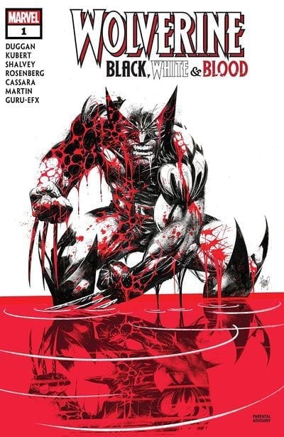 Comic en emision Wolverine Black White And Blood