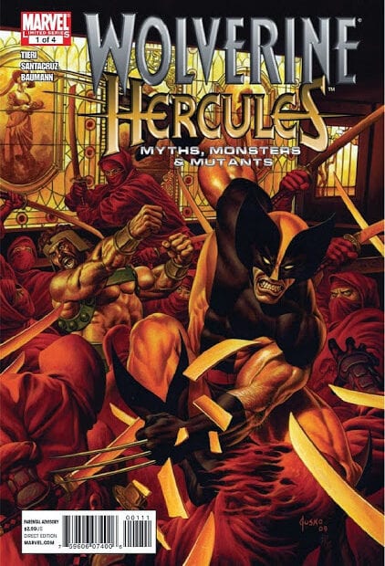 Comic completo Wolverine Y Hercules Mitos Monstruos Y Mutantes