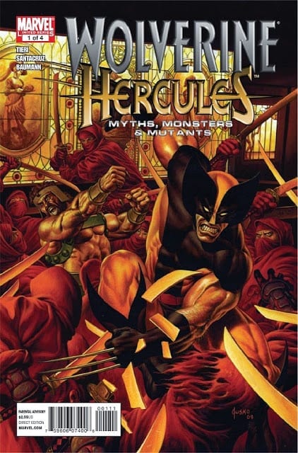 Comic completo Wolverine Y Hercules Mitos Monstruos Y Mutantes