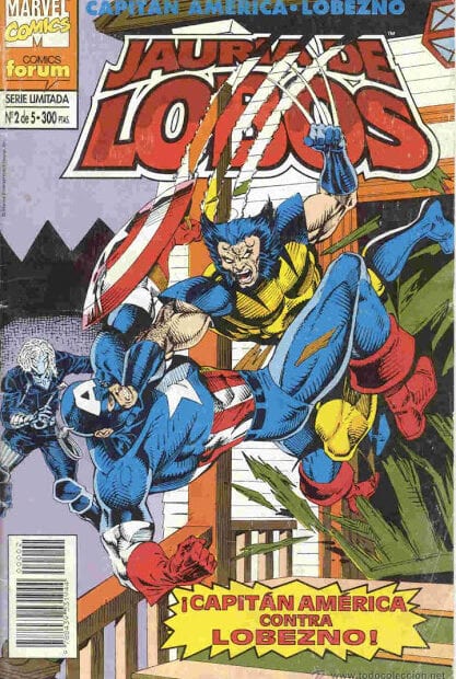 Comic completo Wolverine y Capitán América - Jauría de Lobos