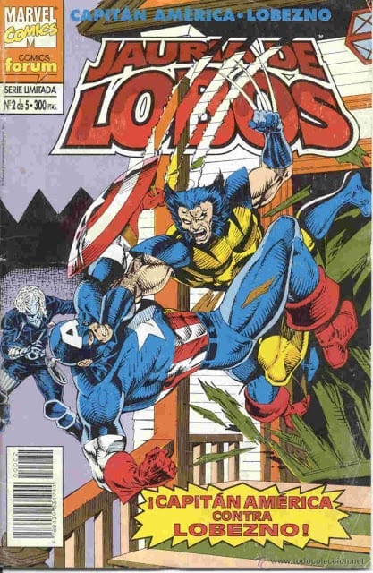 Comic completo Wolverine y Capitán América - Jauría de Lobos