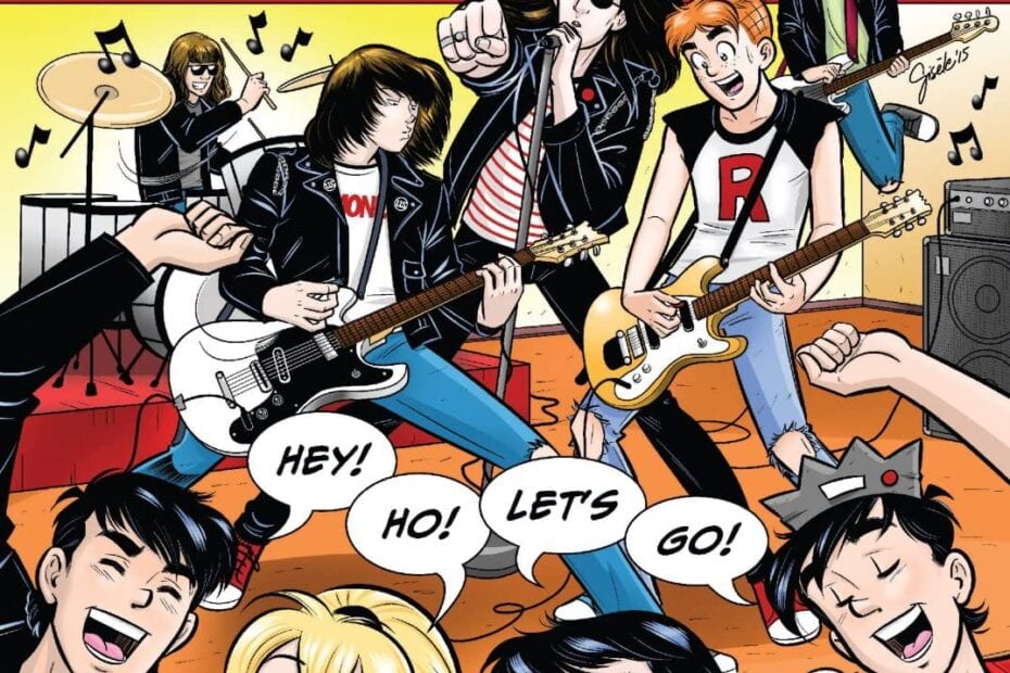 Descargar gratis Archie meets Ramones Comic completo Archie meets Ramones
