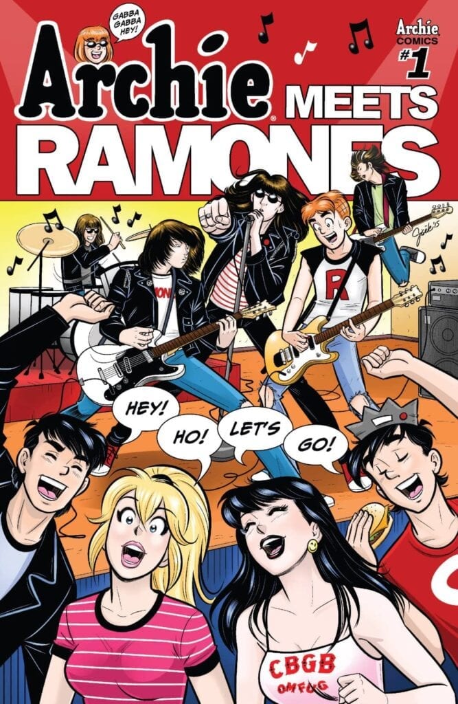 Comic completo Archie meets Ramones